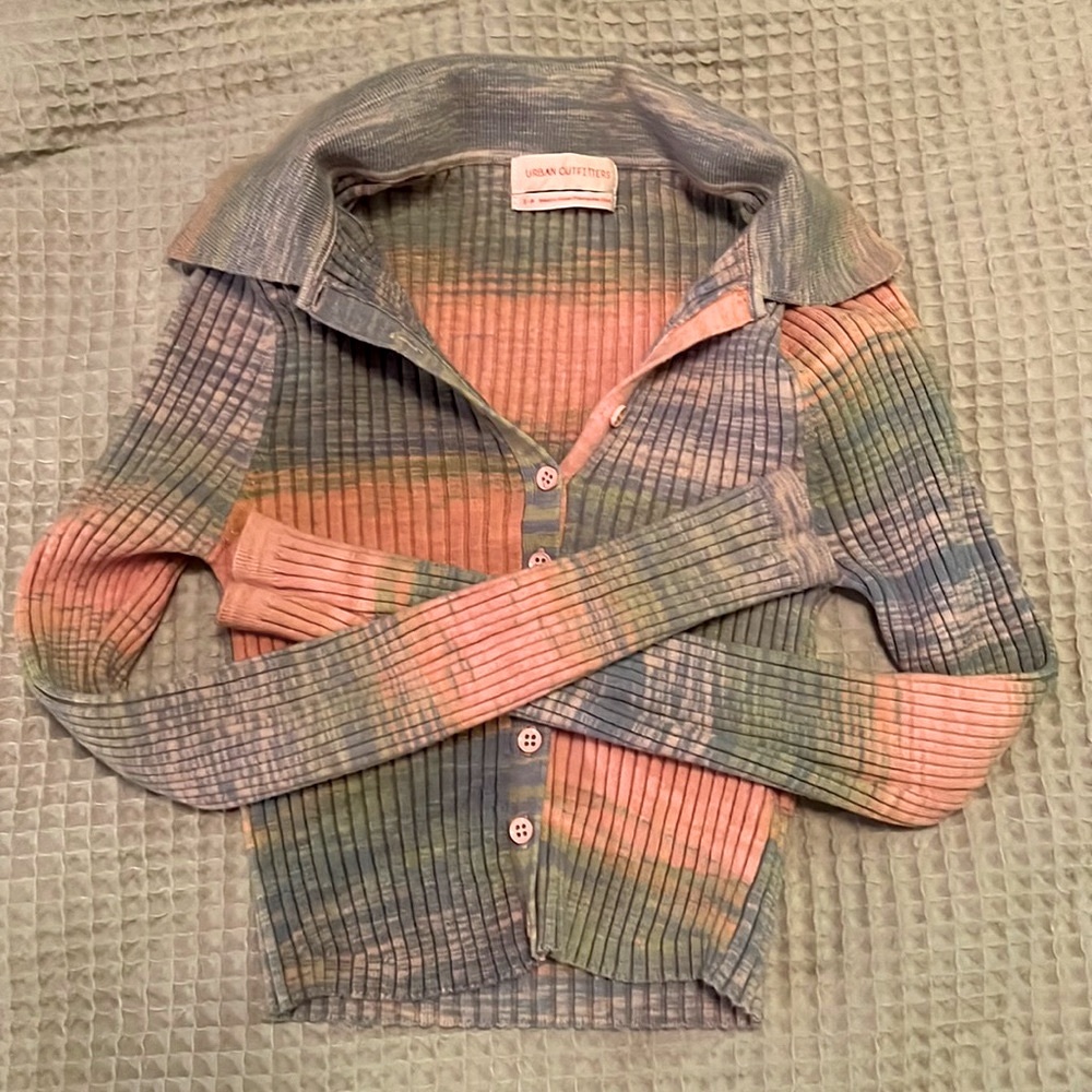 urban outfitters multi colored long sleeve